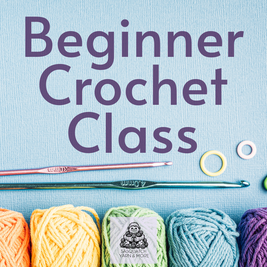 August Beginner Crochet Classes