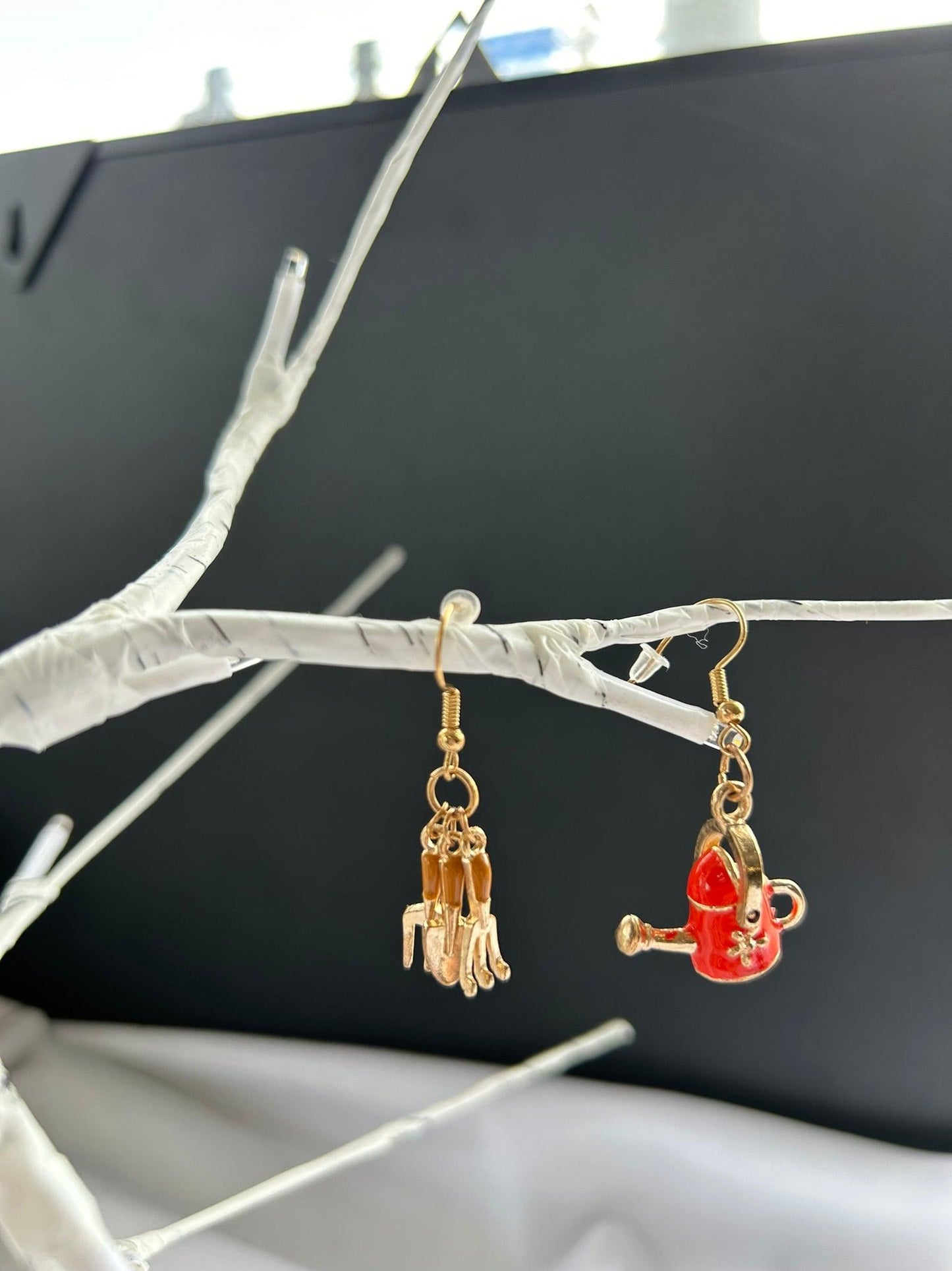 Garden Tools Earrings - Bigfoot Yarns