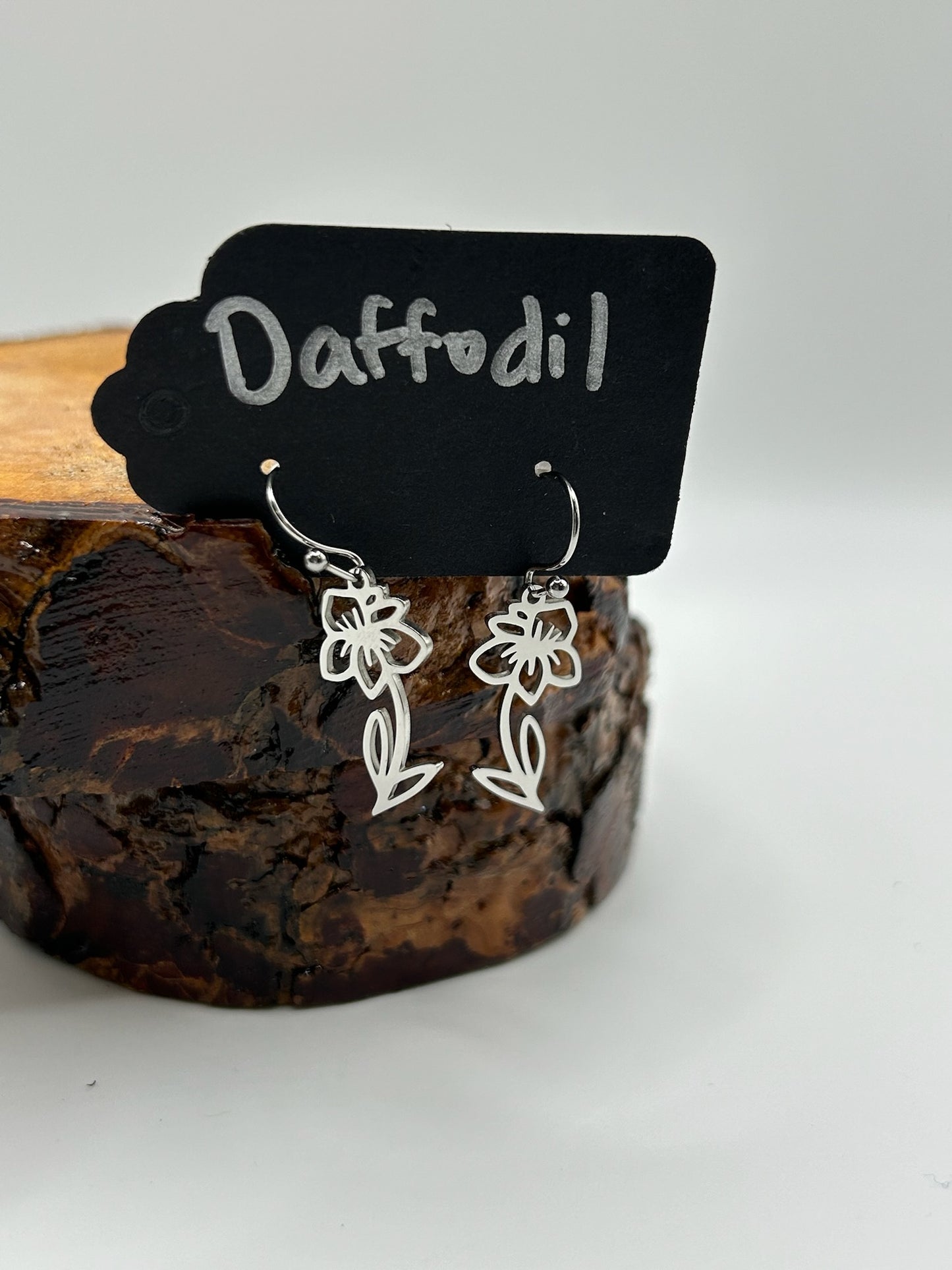 March - Daffodil Earrings