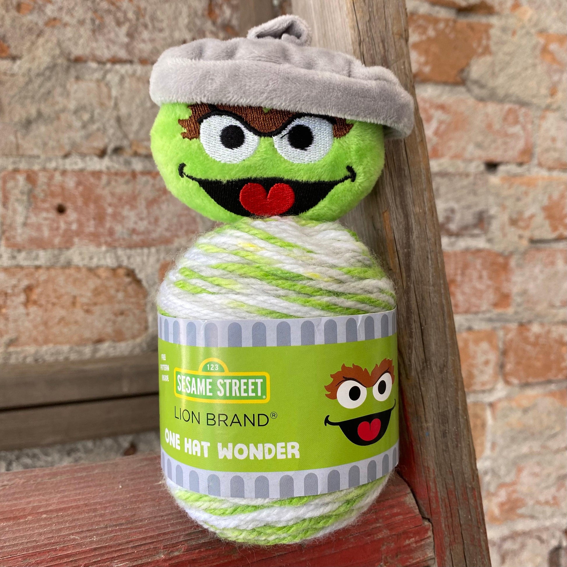 Oscar the Grouch One Hat Wonder Kit - Bigfoot Yarns