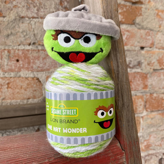 Oscar the Grouch One Hat Wonder Kit - Bigfoot Yarns